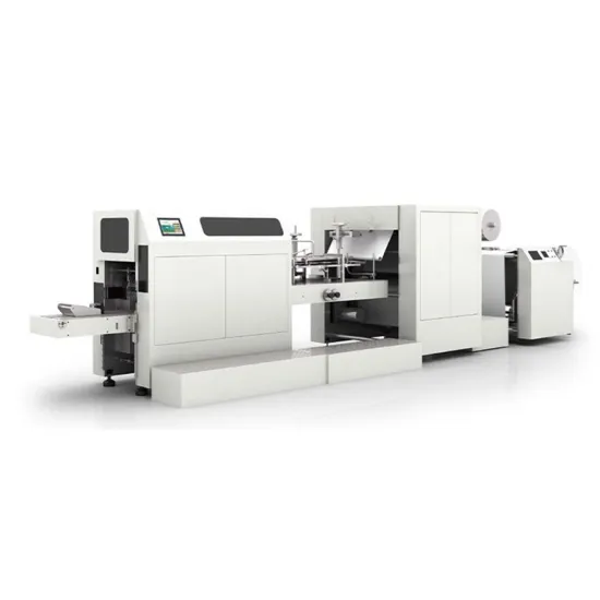 High Speed Roll Feeding V Bottom Paper Bag Machine