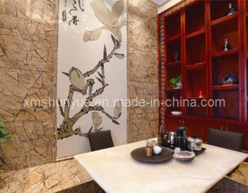Fancy Brown Marble Tile for Flooring/ Wall/Countertop