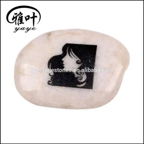 Unique Engraved Rock cuomized design Engraved river stone for sale