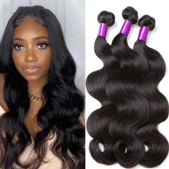 BIS Hair 9A Brazilian Body Wave 3 Bundles Unprocessed Virgin Human Hair Weave Bundles human hair extension