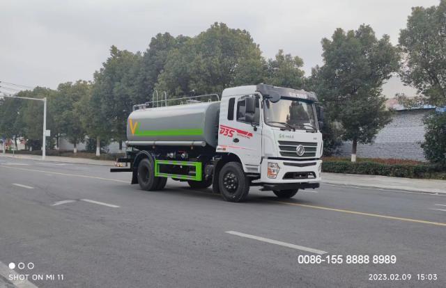 Dongfeng Green Spray Truck 3 Jpg