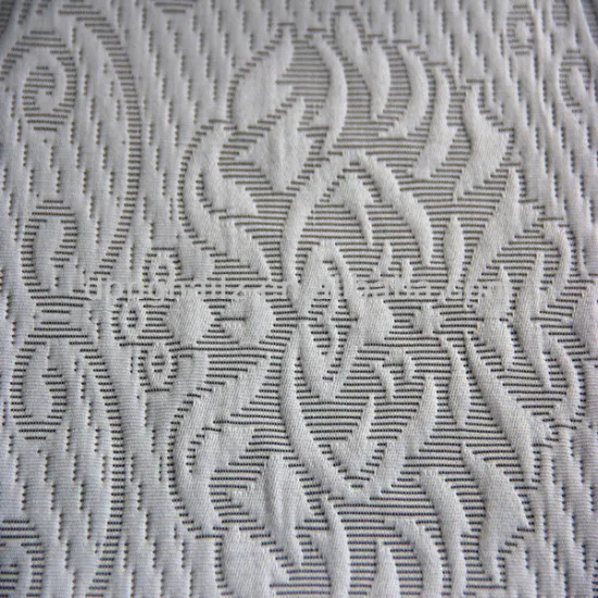 2015 polyetser jacquard fabric for bed