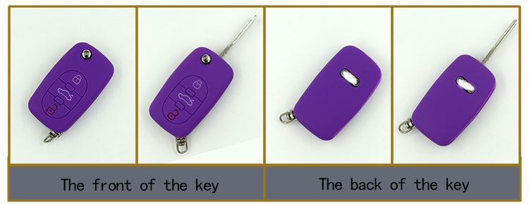 Audi Silicone Car Key Fob Cover 
