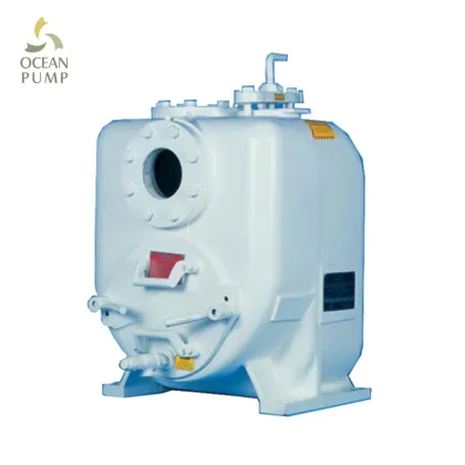 Self-priming centrifugal diesel pump