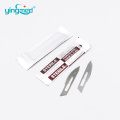 Disposable medical sterile surgical blades