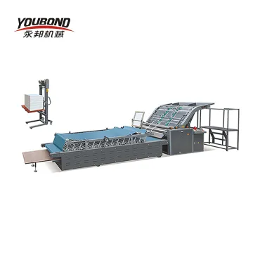 Corrugated box paper semi auto flute laminator machine