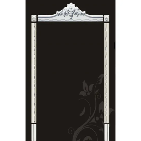 Customized Height Slim White Foam Plastic Decorative Door Moulding for Kitchen