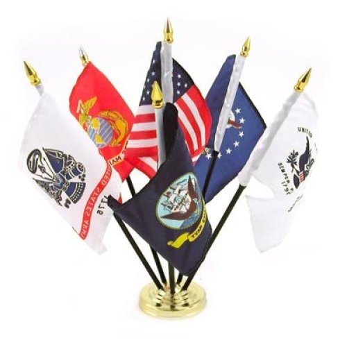 Custom design logo Lowest price national table flag