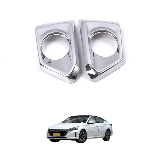OEM Chrome ABS Exterior Accessories for 2019 Nissan Altima Fog Lamp Cover Trim Frame