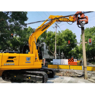 K150 High Frequency Hydraulic Vibration Pile Hammer
