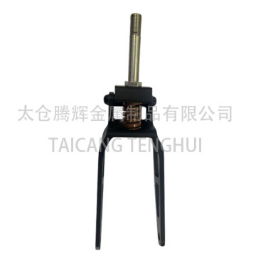 Garfo dianteiro de cadeira de rodas resistente ao impacto