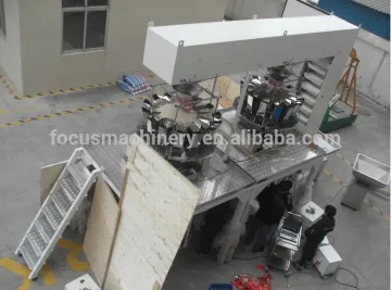 bucket elevator match with packaging machine for conveyor system and material packaging system