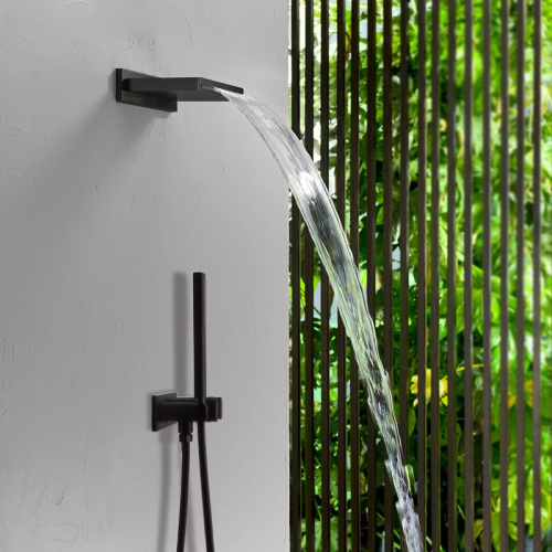 Modern brass bathtub Rainfall Shower Bathroom Shower Set