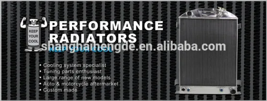 automotive car auto aluminum radiator