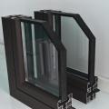 Powder yakachekwa aluminium profil window