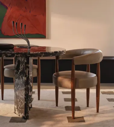 Modern Nordic Ash Wooden chair