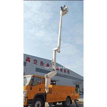 HOWO 20 meters multifunctional high-altitude crane