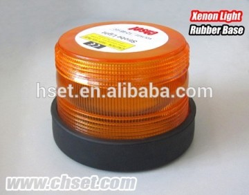 Chile popular 10-48V xenon Strobe Light Rubber base PC Lens Warning magnetic
