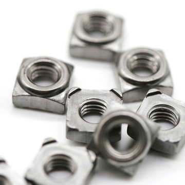 Carbon steel square nuts, high strength