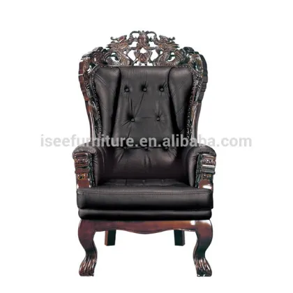 royal classic wooden office boss chair IH013
