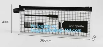 waterproof transparent zipper slider eva cosmetic bag, packing PVC bag with slider PVC cosmetic bag, Frosted PVC Cosmetic Bags w