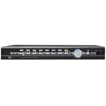 16-channel HD SDI DVR, 1,080P at 30fps, Real-time Recording and Playback Each Channel