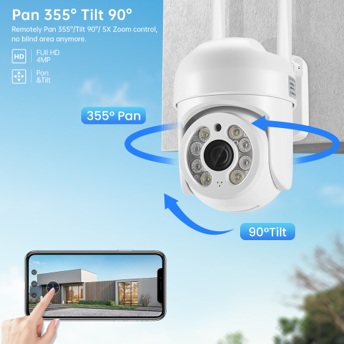 กล้อง Network Camera IP โดมกล้องวงจรปิด PTZ กล้องวงจรปิด