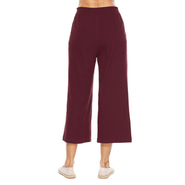 High Waist Drawstring Casual Loose Pants