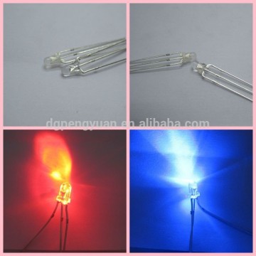 rb 3mm bicolor led diodes high-quality high-emitting