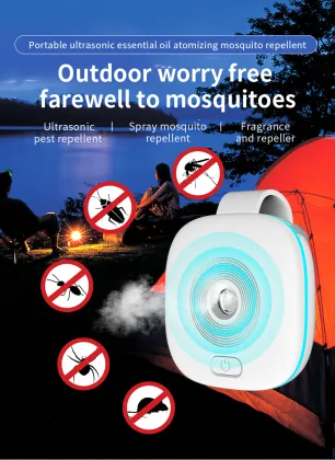 Essential Oil Water Spray Mosquito Repellent Ultrasonic Pest Repeller