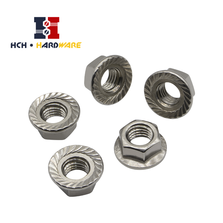 Stainless Steel Flange Nut 05 Jpg