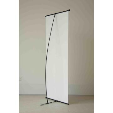 Durable Easy To Assemble L Shape Banner Stand