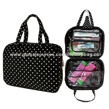 Travel Hanging Toiletry Bag, OEM Orders are Welcome