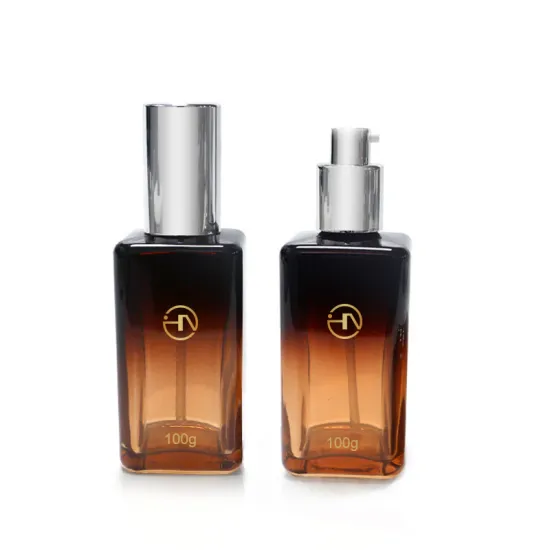 Empty 100ml glass spray bottles for cleaning