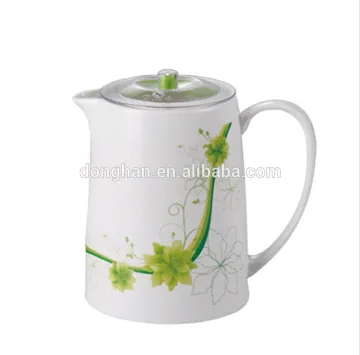 2015 wholesale ceramic flower decal coffee pot