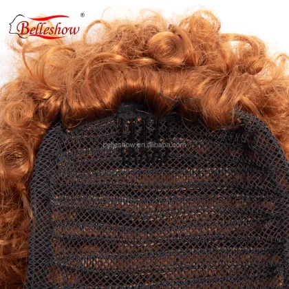 Hot sell synthetic hair pieces white hair chignon synthetic hair chignon chignon buns