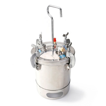 Stainless Steel Pressure Tanks for Paint and Viscous Liquid with Bottom Exit