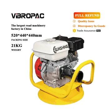 Electric and Gasoline Concrete Poker Vibrators for High-Quality Concrete Work