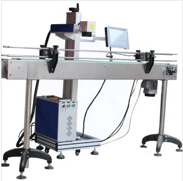 SMARTECH Flying Laser Marking Machine for Production Line Pipe Marking