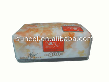 Soft Plastic Pack Tissue Paper