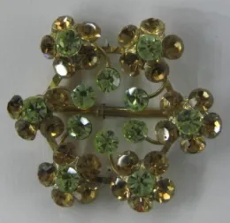 diamante crystal rhinestone brooch decorations