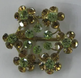 diamante crystal rhinestone brooch decorations
