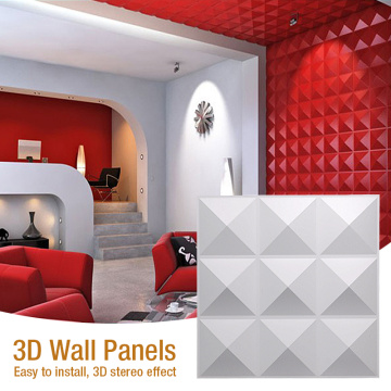 50x50cm 3D Plastic Molds For 3D Tile Panels Mold Plaster Wall Stone Wall Art Decor Plastic Form 3D wall panel sticker ceiling