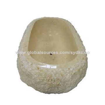 Polished Granite and Marble Bathtub, OEM Orders are Accepted
