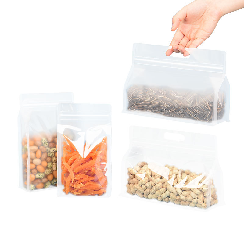 Clear Zip Lock Self Sealing Packaging Bag