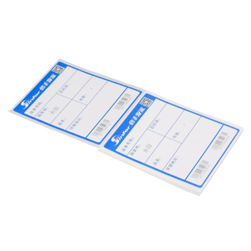 Airline luggage sticker label paper printing
