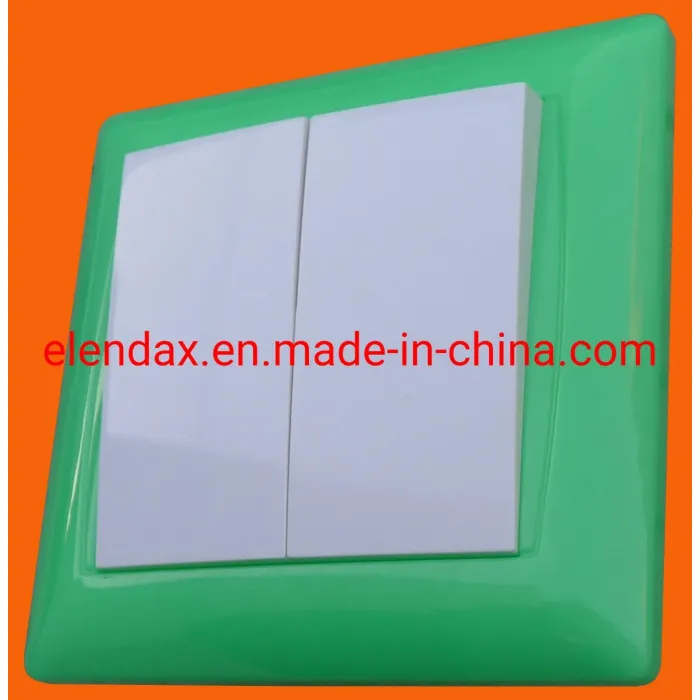 Sakelar Dinding Tombol Tekan Pemasangan Siram Jerman F6001