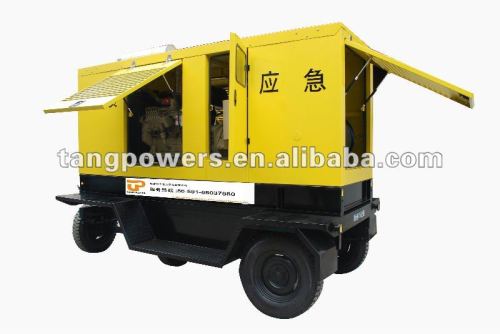 Moving Trailer light tower power Generators