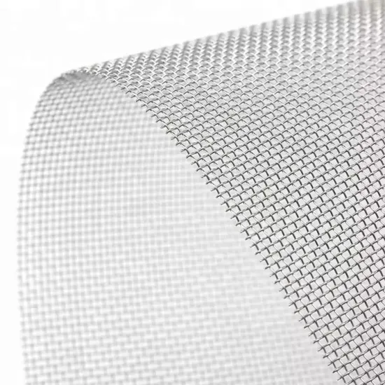 Plain Dutch Weave ss Wire Mesh Filter Screen