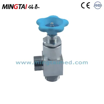 Medical gas manual shut off valve